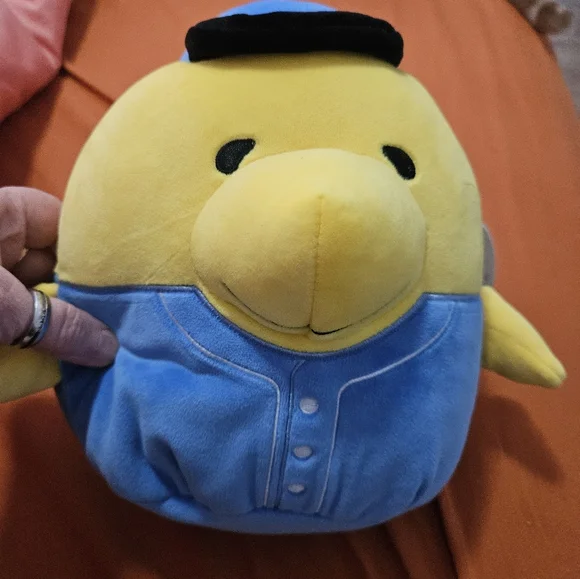 NWT Peanuts Woodstock Baseball Squishmallow - Picture 1 of 3